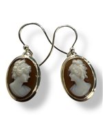 Pendientes Mandile 1922 Mujer Cammei  in Plata Conchiglia 2MORCM24